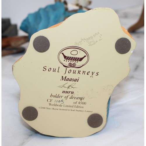 98 - A Quantity Of Collectable Item Including Figures, Animals, A Soul Journey Figurine Etc  Height Of Ta... 