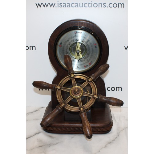 104 - Nautical Barometer Height 38cm