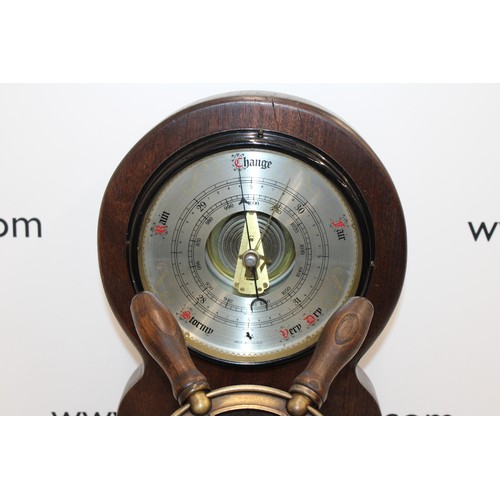 104 - Nautical Barometer Height 38cm