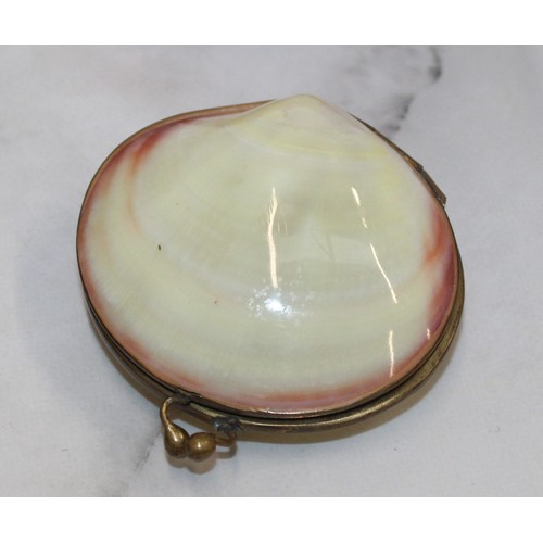105 - Mixed Items Inc- Decorative Wooden Box, Vintage Kigu London Mother Of Pearl Vanity Compact With Powd... 