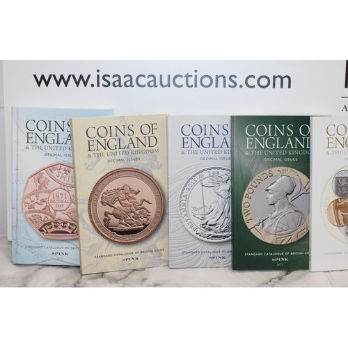64 - 10 x Coins Of England & The United Kingdom Books