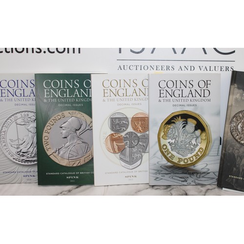 64 - 10 x Coins Of England & The United Kingdom Books