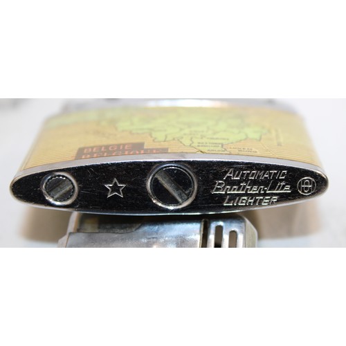 108 - A Box Containing, Lighters, Pocket Knives And Letter Openers AS Found All Untested