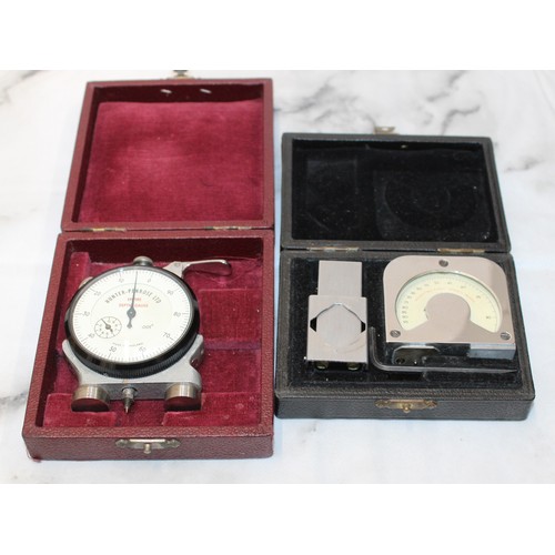 110 - A Wallace Hardness Meter And A Boxed Hunter-Penrose Empire Depth Gauge As Found Untested