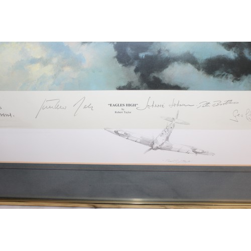 187 - 2 x Framed Pictures, 1 x Military Aviation Picture Of 