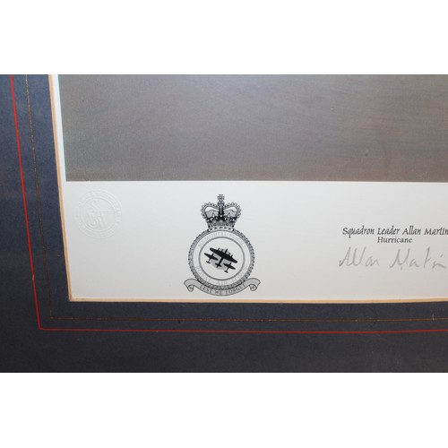 187 - 2 x Framed Pictures, 1 x Military Aviation Picture Of 
