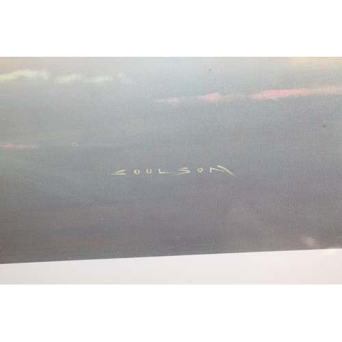187 - 2 x Framed Pictures, 1 x Military Aviation Picture Of 