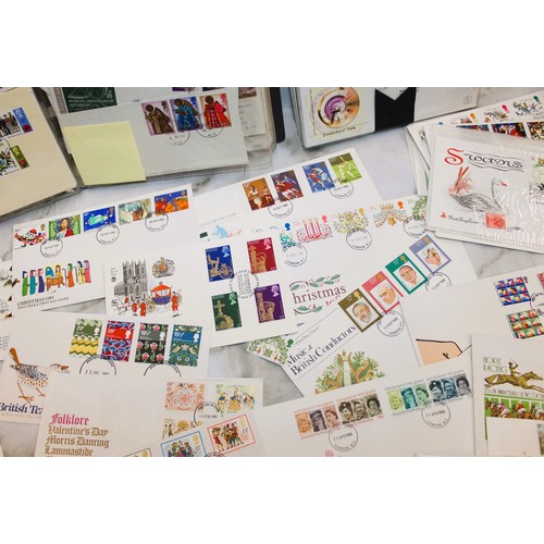 A Large Collection Of First Day Covers