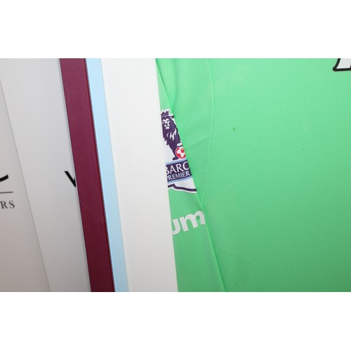 77 - Framed Signed West Ham United ADRIAN Shirt No 13, Farewell To The Boleyn 2015-2016 Season Size 71cm ... 