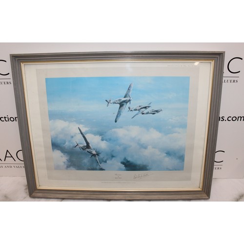 81 - Three Framed Pictures Published By Universal Promotions Ltd (Military & Marine) Bath England 1979 In... 