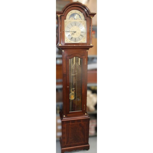 199 - COMITTI LONDON Floor C2350TCH Longcase Grandfather Clock Height-198cm
With Paperwork Purchased In 20... 