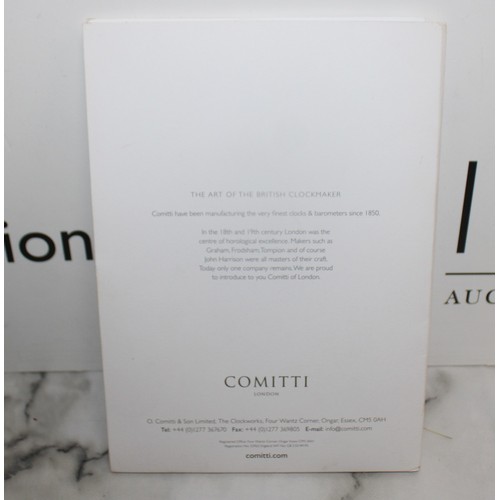 199 - COMITTI LONDON Floor C2350TCH Longcase Grandfather Clock Height-198cm
With Paperwork Purchased In 20... 