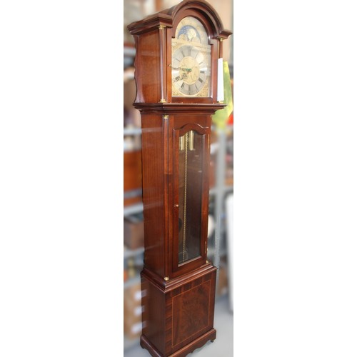 199 - COMITTI LONDON Floor C2350TCH Longcase Grandfather Clock Height-198cm
With Paperwork Purchased In 20... 