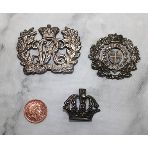 234 - Victorian Military Badges - As Found