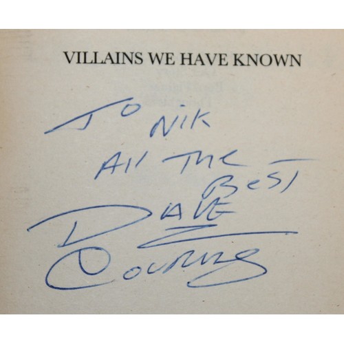 74 - REG KRAY Villains We Have Known Book Signed by Dave Courtney & Others