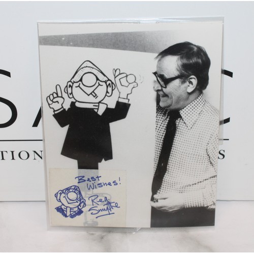 85 - Signed ANDY CAPP 8 x 10 Photo Signed By Actor JAMES BOLAM With Certificate Signed REG SMYTHE The Cre... 