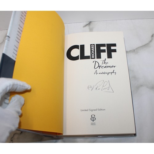 86 - CLIFF RICHARD The Dreamer An autobiography Signed First Edition