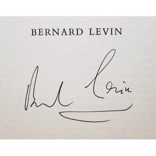 75 - 3 x Collectable Books Inc: Taking Sides By Bernard Levin-Signed Copy/An Actor And His Time By JOHN G... 