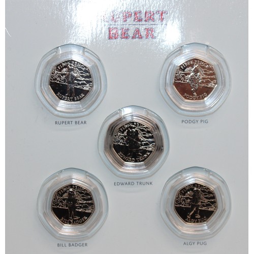 Rupert Bear The 50p Coin Collection