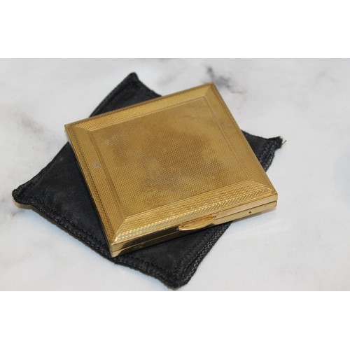 61 - Mixed Items Inc- Decorative Wooden Box, Vintage Kigu London Mother Of Pearl Vanity Compact With Powd... 