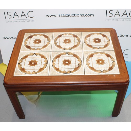 271 - GPlan Tiled Coffee Table - Measures 71cm x 51cm - Collection Only - CM7 2DG
