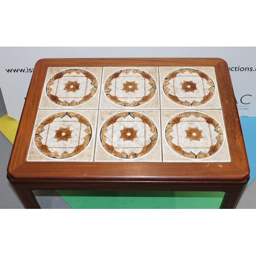 271 - GPlan Tiled Coffee Table - Measures 71cm x 51cm - Collection Only - CM7 2DG