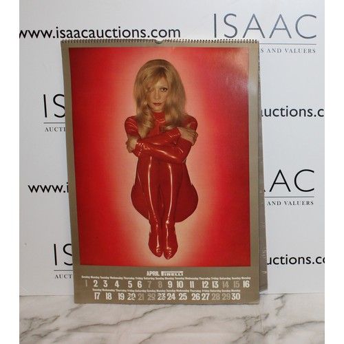 62 - The Pirelli Pin Up Calendar 1973 Size 60.5cm x 43.5cm