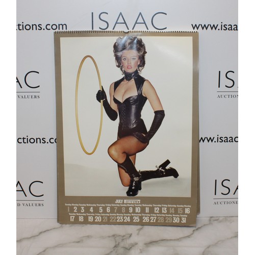 62 - The Pirelli Pin Up Calendar 1973 Size 60.5cm x 43.5cm