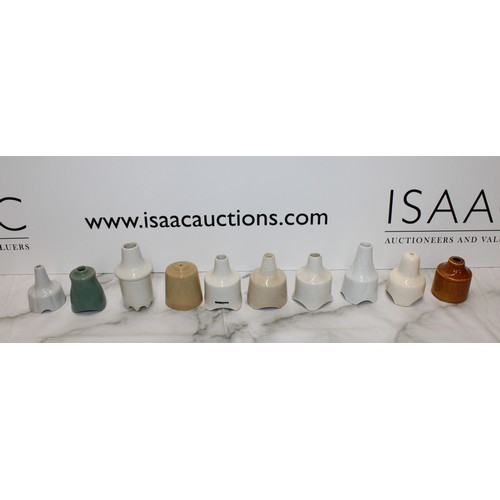 64 - 10 x Vintage Pie Toppers As Found COLLECTION ONLY