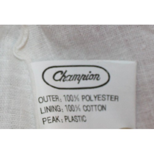 246 - Red And White Horse Racing Jockeys Hat Collected from Newmarket - As Found