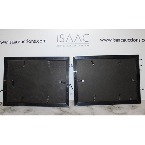 247 - Two Autograph Print LIVERPOOL THE SIGNATURE COLLECTION Framed Pictures 47.5cm x 35cm LIVERPOOL 2005 ... 