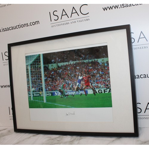 248 - Framed  ALLSTARS SIGNED IAN RUSH 500 X 340 PHOTO With Certificate
COLLECTION ONLY BRAINTREE ESSEX