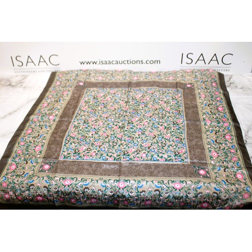 298 - Five Collectable Vintage Silk/Polyester Scarfs