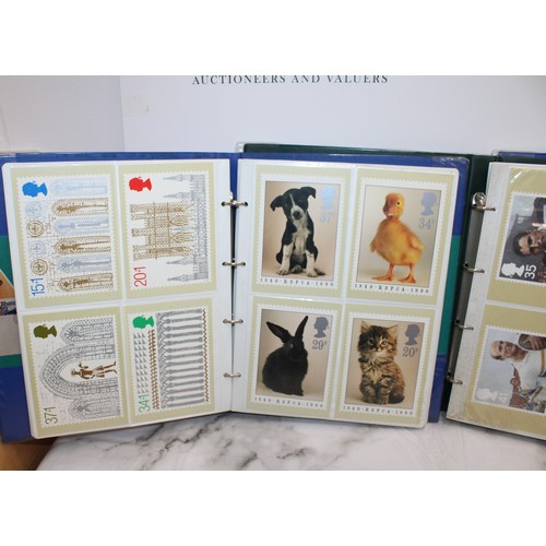 276 - 4 x Albums Containing A Quantity Of Royal Mail Postcards As Found