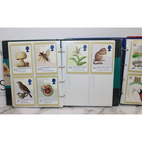 276 - 4 x Albums Containing A Quantity Of Royal Mail Postcards As Found