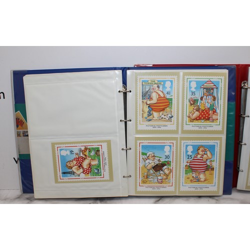 276 - 4 x Albums Containing A Quantity Of Royal Mail Postcards As Found