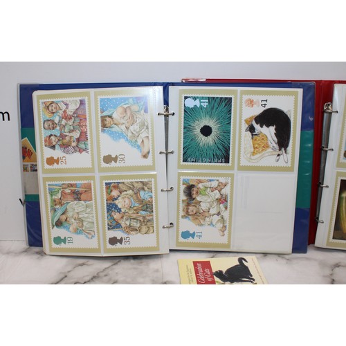 276 - 4 x Albums Containing A Quantity Of Royal Mail Postcards As Found