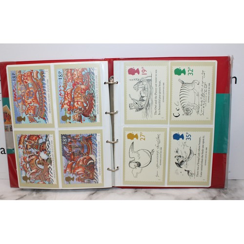 276 - 4 x Albums Containing A Quantity Of Royal Mail Postcards As Found