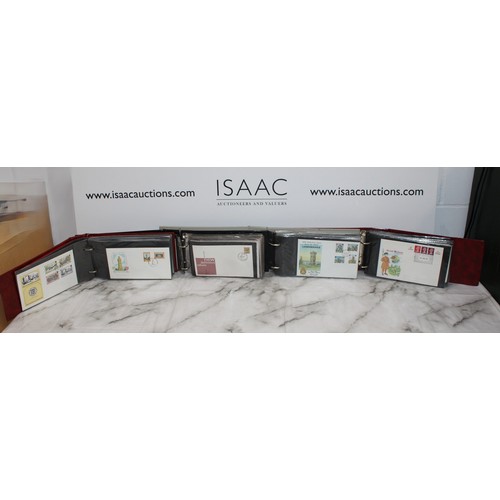 278 - 4 x Albums Containing First Day Covers A Quantity Of. As Found