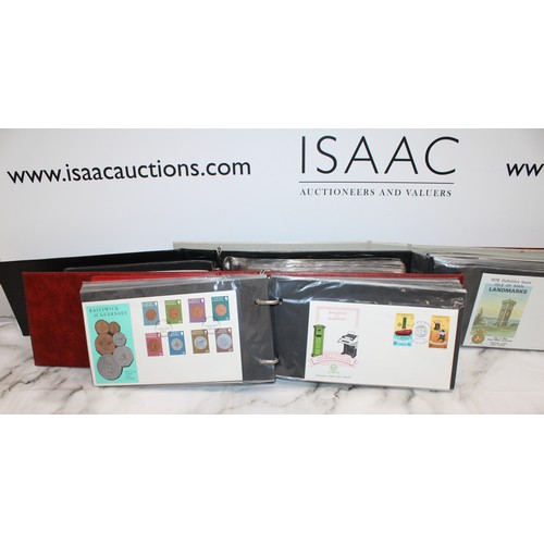 278 - 4 x Albums Containing First Day Covers A Quantity Of. As Found