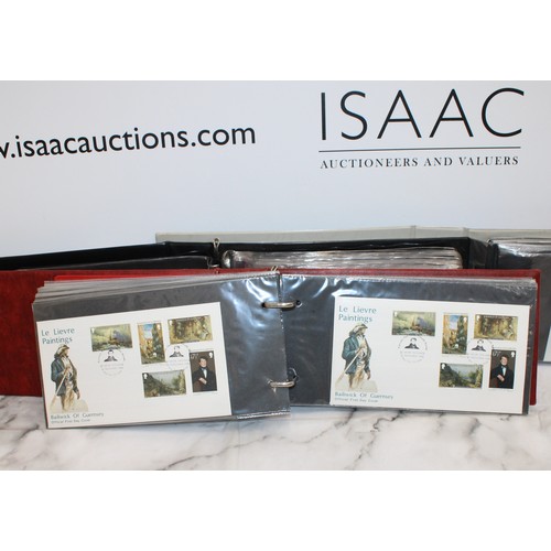 278 - 4 x Albums Containing First Day Covers A Quantity Of. As Found