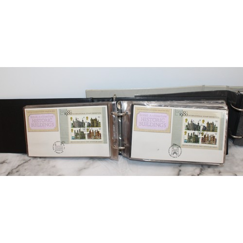 278 - 4 x Albums Containing First Day Covers A Quantity Of. As Found