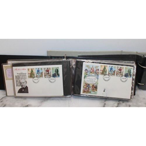 278 - 4 x Albums Containing First Day Covers A Quantity Of. As Found