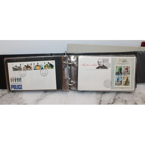 278 - 4 x Albums Containing First Day Covers A Quantity Of. As Found