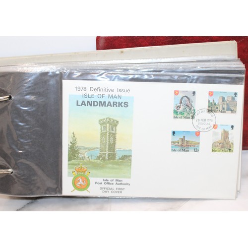 278 - 4 x Albums Containing First Day Covers A Quantity Of. As Found