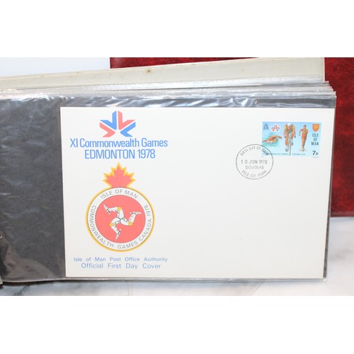 278 - 4 x Albums Containing First Day Covers A Quantity Of. As Found