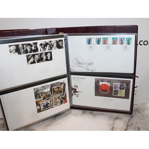 279 - 4 x The Royal Mail First Day Cover Albums Containing A Quantity Of As Found