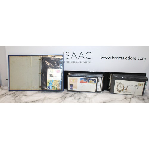 280 - 3 x First Day Cover Albums As Found