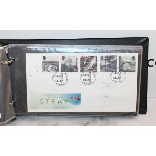 280 - 3 x First Day Cover Albums As Found