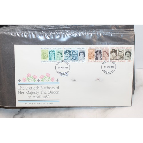 280 - 3 x First Day Cover Albums As Found